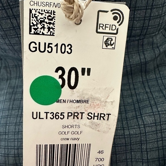 New Size 30 Men's adidas Ultimate365 Recycled Content Shorts - Picture 3 of 3